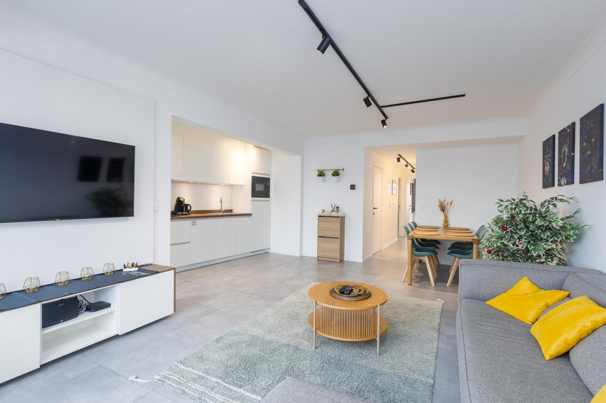 Ostend Center Luxury Top Floor Apartment With Free Parking Екстериор снимка