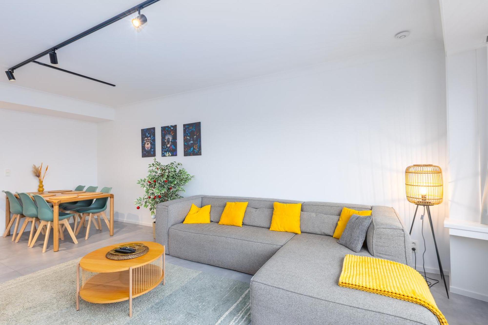 Ostend Center Luxury Top Floor Apartment With Free Parking Екстериор снимка
